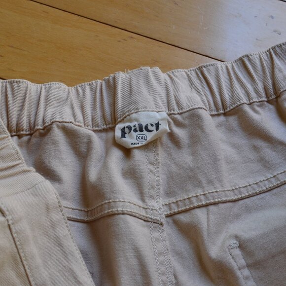 Pact Straight Leg Pants Tan Size XXL - Picture 7 of 11